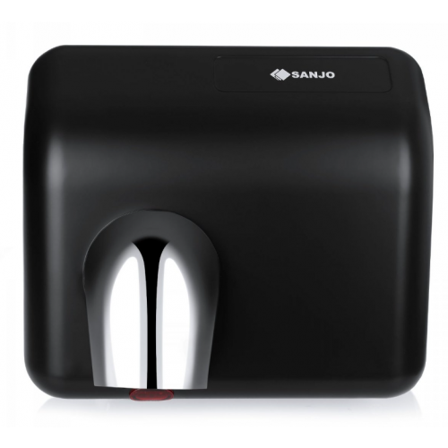 Automatyczna suszarka do rąk Sanjo Lupus RS-L4 2500 W, gładki czarny ABS odporny na UV